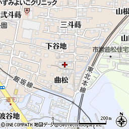 福島県福島市泉下谷地7-6周辺の地図