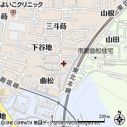 福島県福島市泉下谷地2-26周辺の地図