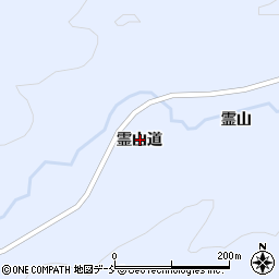 福島県相馬市玉野霊山道周辺の地図