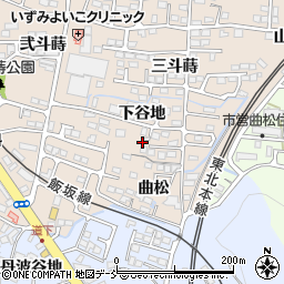 福島県福島市泉下谷地10-1周辺の地図