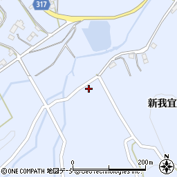 福島県伊達市保原町富沢我宜3周辺の地図