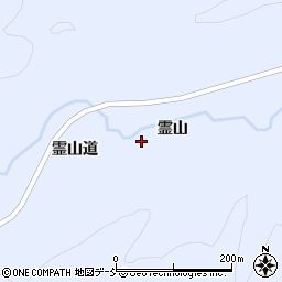 福島県相馬市玉野霊山周辺の地図