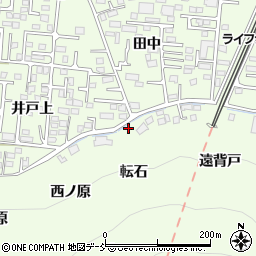 福島県福島市御山転石2-3周辺の地図