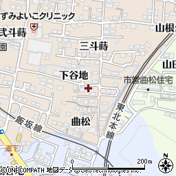 福島県福島市泉下谷地10-4周辺の地図