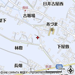 福島県福島市笹木野末梨下周辺の地図