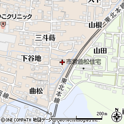 福島県福島市泉下谷地2-35周辺の地図