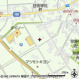 新潟県阿賀野市保田周辺の地図