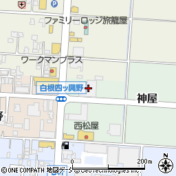 新潟県新潟市南区神屋168周辺の地図
