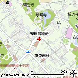 安田診療所周辺の地図