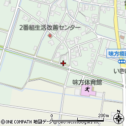新潟県新潟市南区味方183周辺の地図
