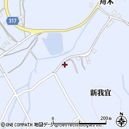 福島県伊達市保原町富沢新我宜16周辺の地図