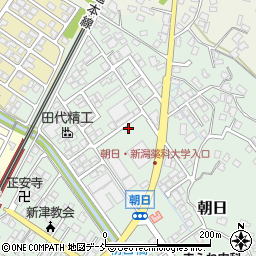 新潟県新潟市秋葉区朝日44周辺の地図