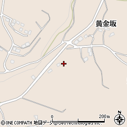 福島県福島市町庭坂七尋石周辺の地図