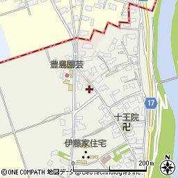 豊島理容所周辺の地図