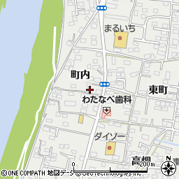 福島県福島市岡部町内34-2周辺の地図