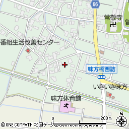 新潟県新潟市南区味方205-1周辺の地図