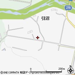 福島県相馬市今田引沼周辺の地図