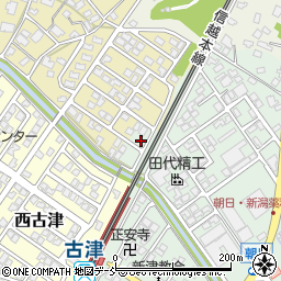 新潟県新潟市秋葉区朝日88-6周辺の地図