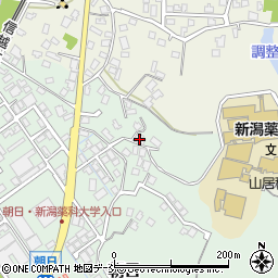 新潟県新潟市秋葉区朝日1005周辺の地図