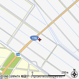 新潟県新潟市西蒲区真田1221-3周辺の地図