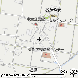 福島県福島市岡部倉ノ内17周辺の地図