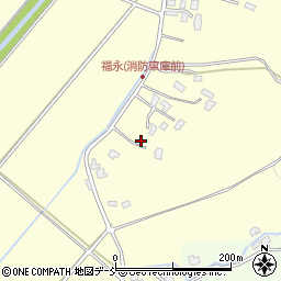 新潟県阿賀野市福永387周辺の地図