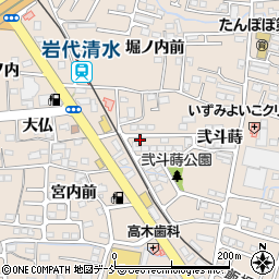 福島県福島市泉弐斗蒔14-23周辺の地図