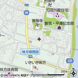 新潟県新潟市南区味方50周辺の地図