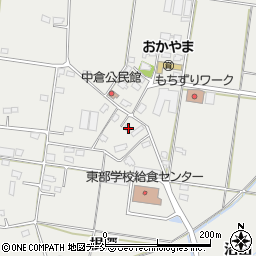 福島県福島市岡部倉ノ内13周辺の地図