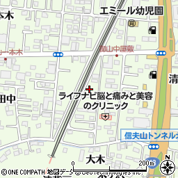 福島県小売酒販組合連合会周辺の地図