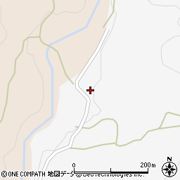 福島県喜多方市熱塩加納町加納谷地畑周辺の地図