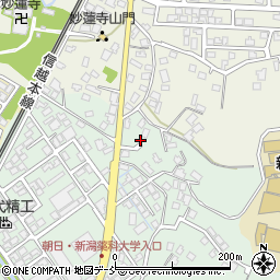 新潟県新潟市秋葉区朝日978-7周辺の地図