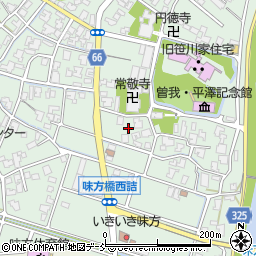 新潟県新潟市南区味方44周辺の地図