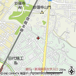 新潟県新潟市秋葉区朝日13周辺の地図