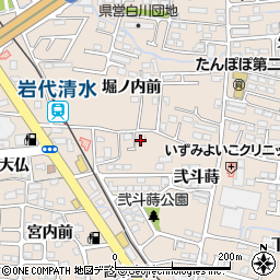 福島県福島市泉弐斗蒔27-1周辺の地図