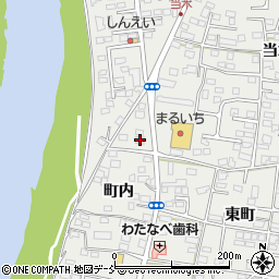 福島県福島市岡部町内64周辺の地図