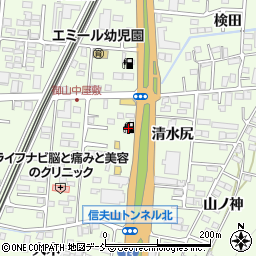 ＥＮＥＯＳ　Ｄｒ．Ｄｒｉｖｅ福島御山店周辺の地図