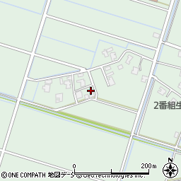 新潟県新潟市南区味方1637-2周辺の地図