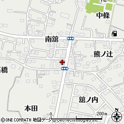 南沢又集会所周辺の地図