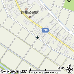 新潟県新潟市西蒲区横戸周辺の地図