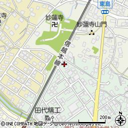 新潟県新潟市秋葉区朝日27周辺の地図