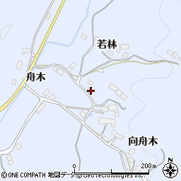 福島県伊達市保原町富沢周辺の地図