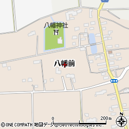 福島県相馬市坪田八幡前周辺の地図