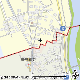 新潟県新潟市秋葉区下新11周辺の地図