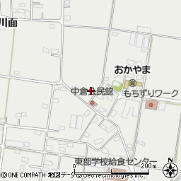 福島県福島市岡部倉ノ内61周辺の地図