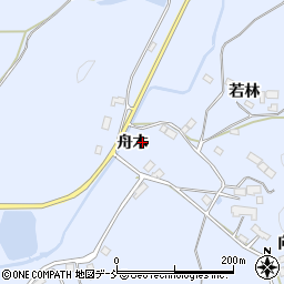 福島県伊達市保原町富沢舟木32周辺の地図