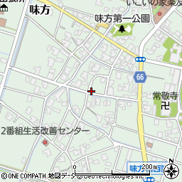 新潟県新潟市南区味方326周辺の地図