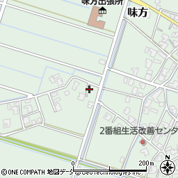 新潟県新潟市南区味方1613-1周辺の地図