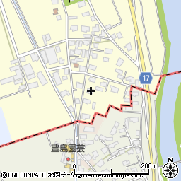 新潟県新潟市秋葉区下新12周辺の地図