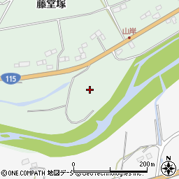 福島県相馬市山上中川周辺の地図